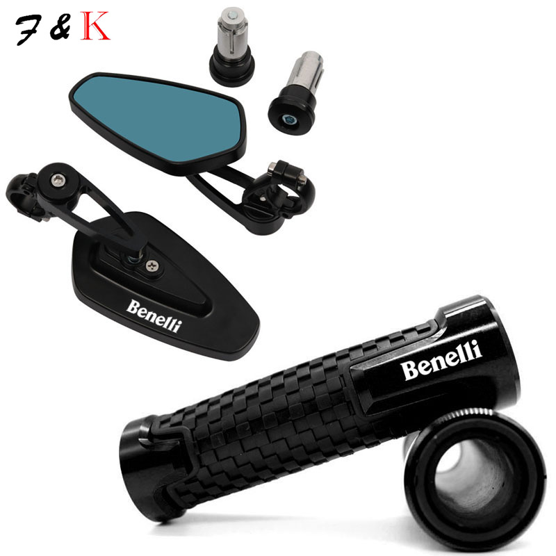 For HONDA CB750 CB 750 HORNET 2023 Motorcycle Aluminum Rear View Handle Bar End Side Rearview Mirrors handlebar Grips