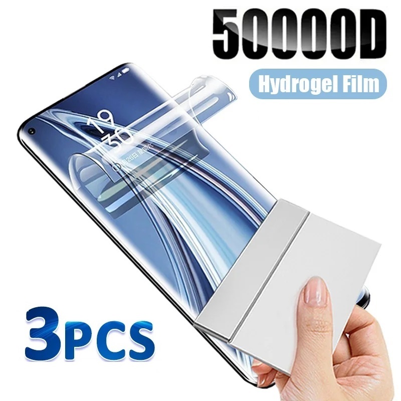 3pcs Hydrogel Film For Xiaomi POCO X7 Pro X6 X5 X4 GT X3 NFC M6 M7 Screen Protector F7 Ultra F6 F5 C65 C75
