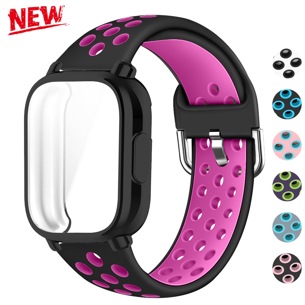 TPU Case Band For Redmi Watch 5 Active Strap Sport Silicone Bracelet For Redmi Watch 5 Lite Watchband Accessories Correa