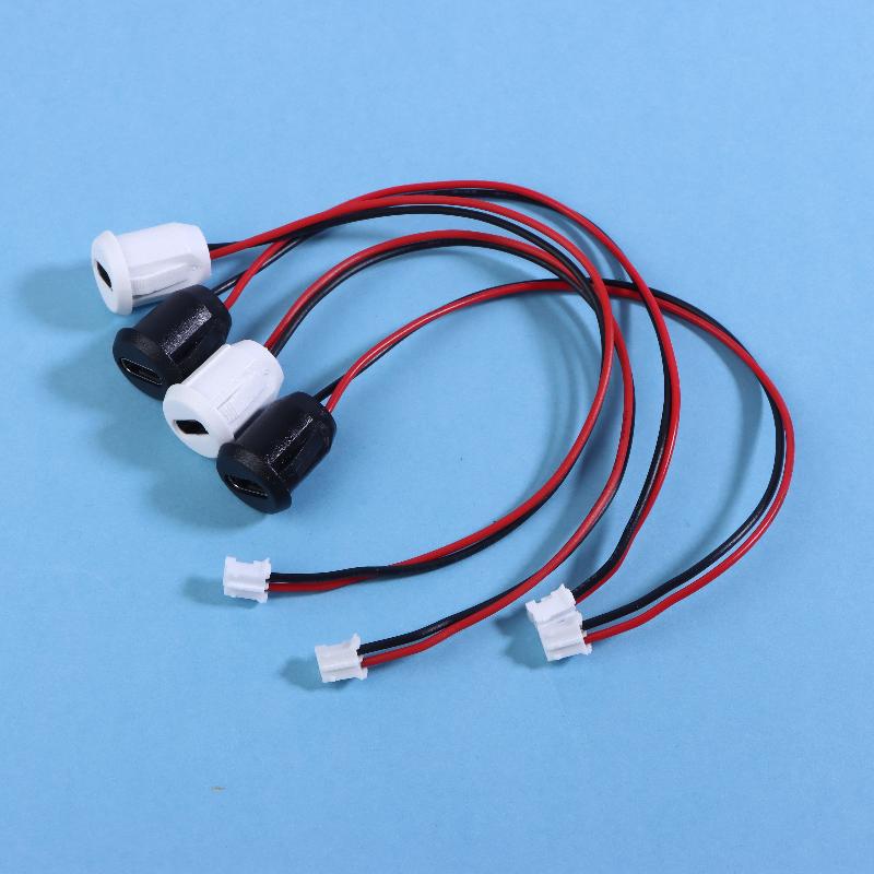 1pcs Type-C Female Connector Jack Charging Port USB 3.1 Type C Socket With Fixing Plate