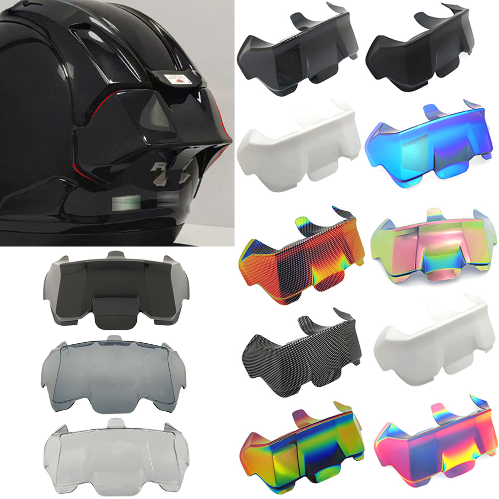 RX7X spoiler Helmet Spoiler For Arai RX-7X VZ-Ram RX7V RX7 Motorcycle Rear Trim multiple-colors accesorios para casco