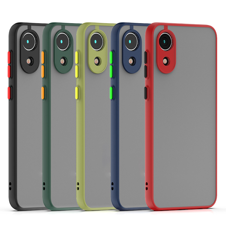 Fundas Skin Feel Matte Hard PC Phone Case For A03 Core Shockproof Armor Silicone Back Cover Coque