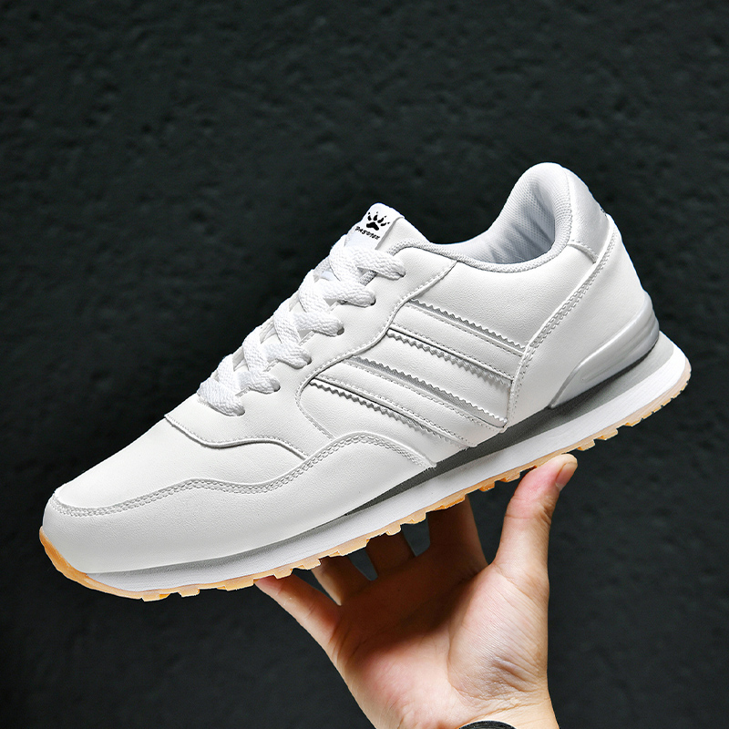 Men's Shoes 2025 New Spring and Autumn Sports Shoes, Durable and Lightweight Running Shoes, Breathable for Teenagers, Middle Sch