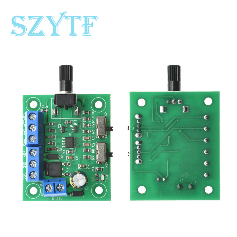 DC8-24V brushless DC motor speed controller With drive brushless motor PWM speed control board