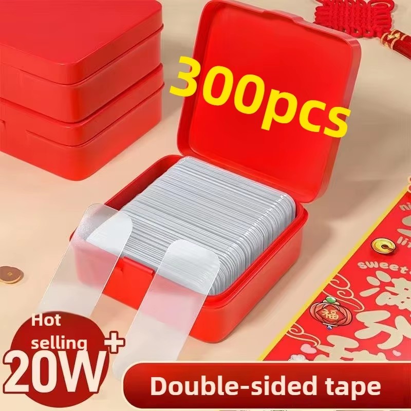 1/2/4/5boxes Extra Powerful Double Sided Adhesive Tape Contact Strong Waterproof Removable Mounting Tape for Walls Wood Tile