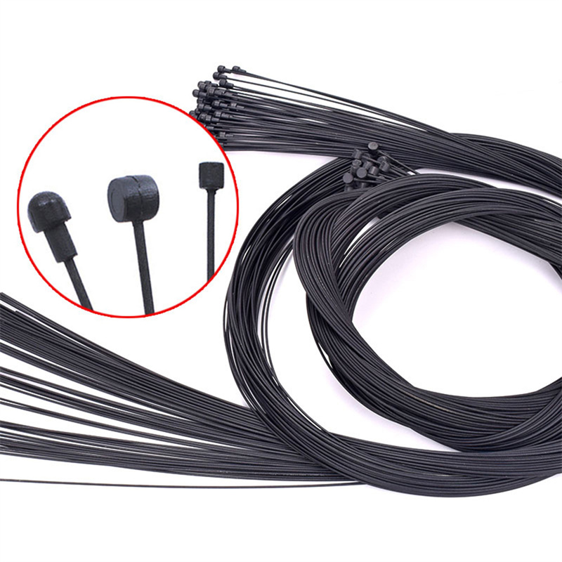 Chooee Bike Cable Teflon - Fit Road/MTB/BMX Bikes, Smooth Brake & Shift Shifter Cables, Internal Line, Durable & Lightweight