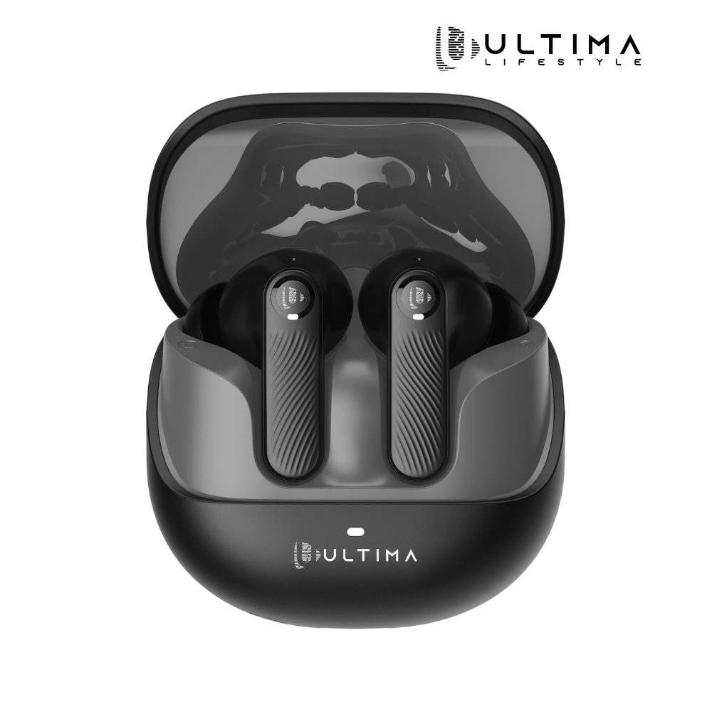 (New Launch) Ultima Atom Buds 2 | Powered by Ultima Supreme Sound | 120 Hrs Total Playtime | 50ms Latency | Bluetooth V5.4 | Ultima Link App Support | ANC upto 32 dB | Quad Mic | Low Latency Game Mode | Multi-Point Connectivity - image 1