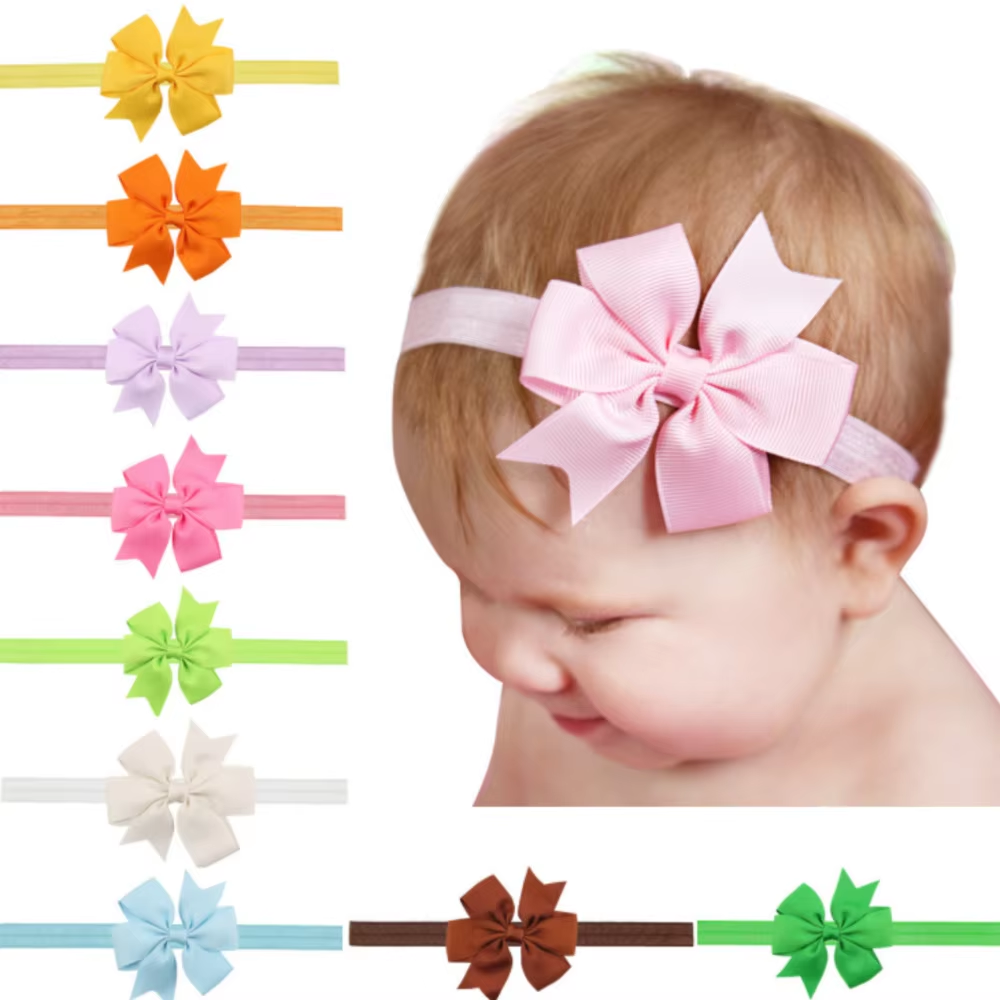 Baby Headband Girl Newborn Kids Children Bandage Bands Elastics Hair Accessory Hairbands Clothing Bowknot Photography