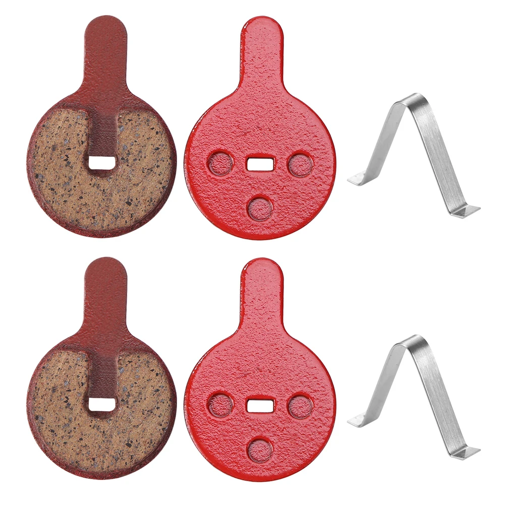 2 Pairs MTB Bike Brake Pads Resin Semi-Metallic Mountain Road Bicycle Braking Disc Parts for BB8 NOVELA YINXING BOLIDS FOREVIR