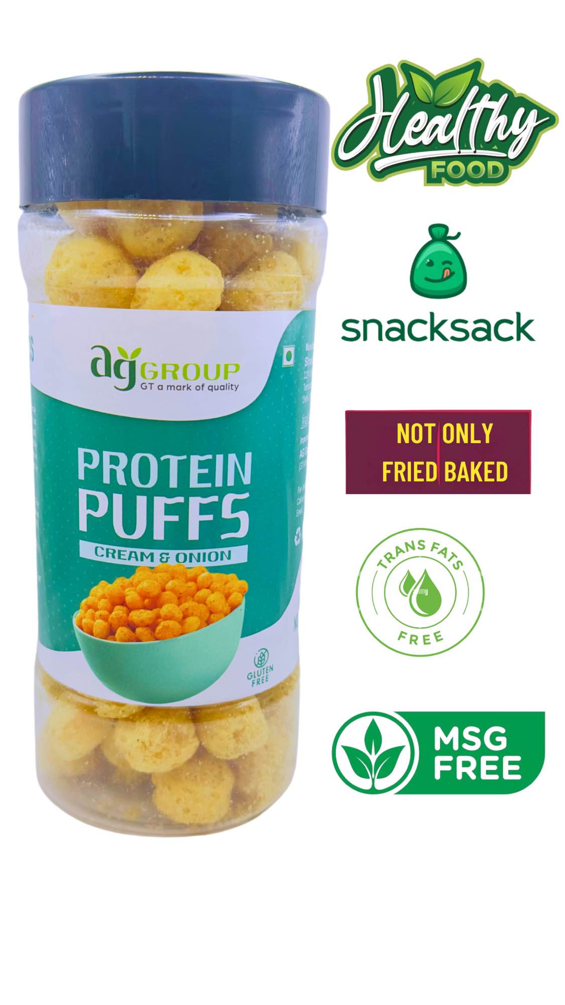 Protein Puffs Pudina Punch- 80GM