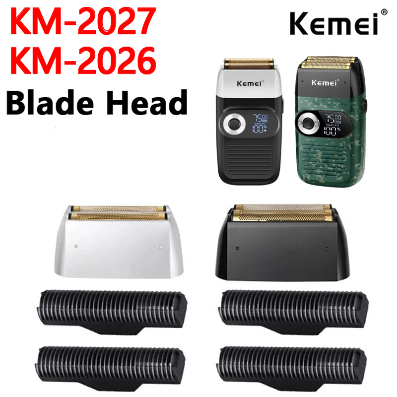 Kemei Professional Replacement Foil and Cutter Blades Set Suitable For KM-TX1 Shaver Original Electric Shavers Blades