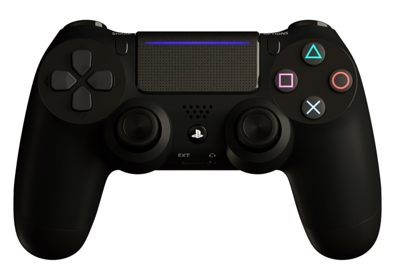 Snoy Gamepad, PS 4Game Controller, Joystick with Dual Vibration, Saturn, for Windows PC, PS3, Playstation, Android, Xbox 360 (Black, Wired)