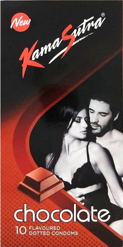 Pack of 10 Kamasutra Chocolate Flavoured Condoms