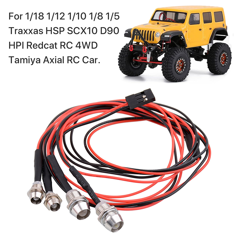 9IMOD RC LED Light Kits for 1/18 1/12 1/10 1/8 1/5 Traxxas HSP SCX10 D90 HPI Redcat
