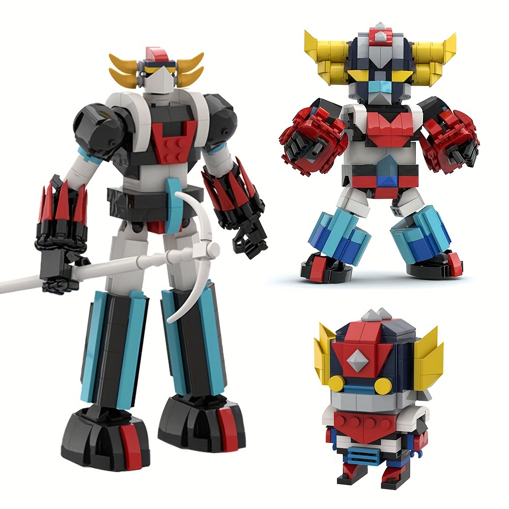 Moc Robot Goldoraked Anime Figure Building Block Technical Mecha Movie Constructor Model Brick Set Children Toys Kid