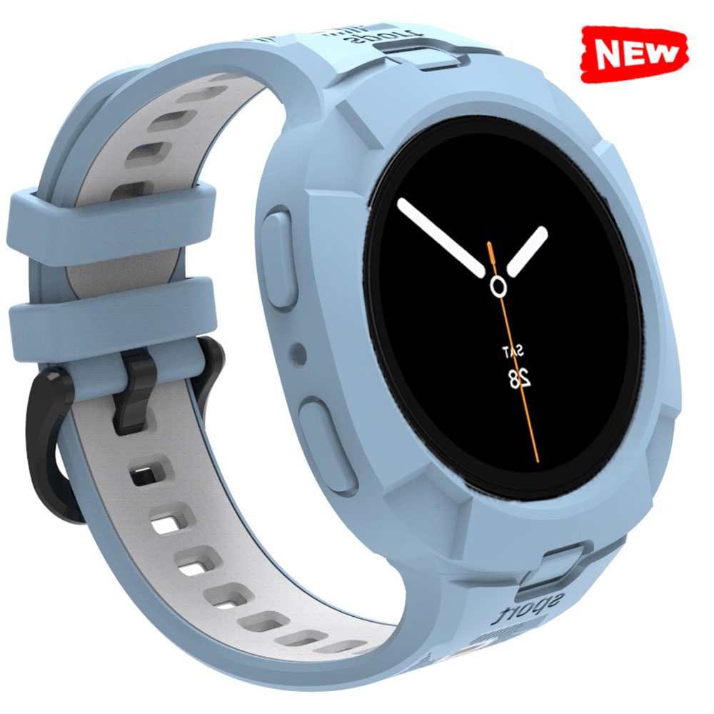 Breathable Silicone Strap For Watch 8 40mm 44mm Sports Bracelet Watchband For 8 Classic 46mm Wrist Band