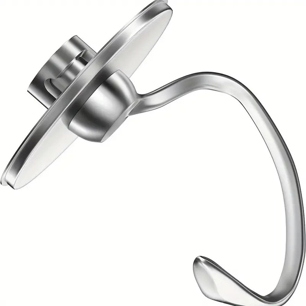 1pcs KitchenAid cookware accessory and dough stainless steel hook, suitable for 4.5 and 5QT vertical mixer accessories.