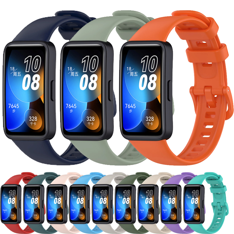 Soft Silicone Strap For Band 9/8 SmartWatch Wristband Replacement Breathable Watchband Band 10 Correa Accessories