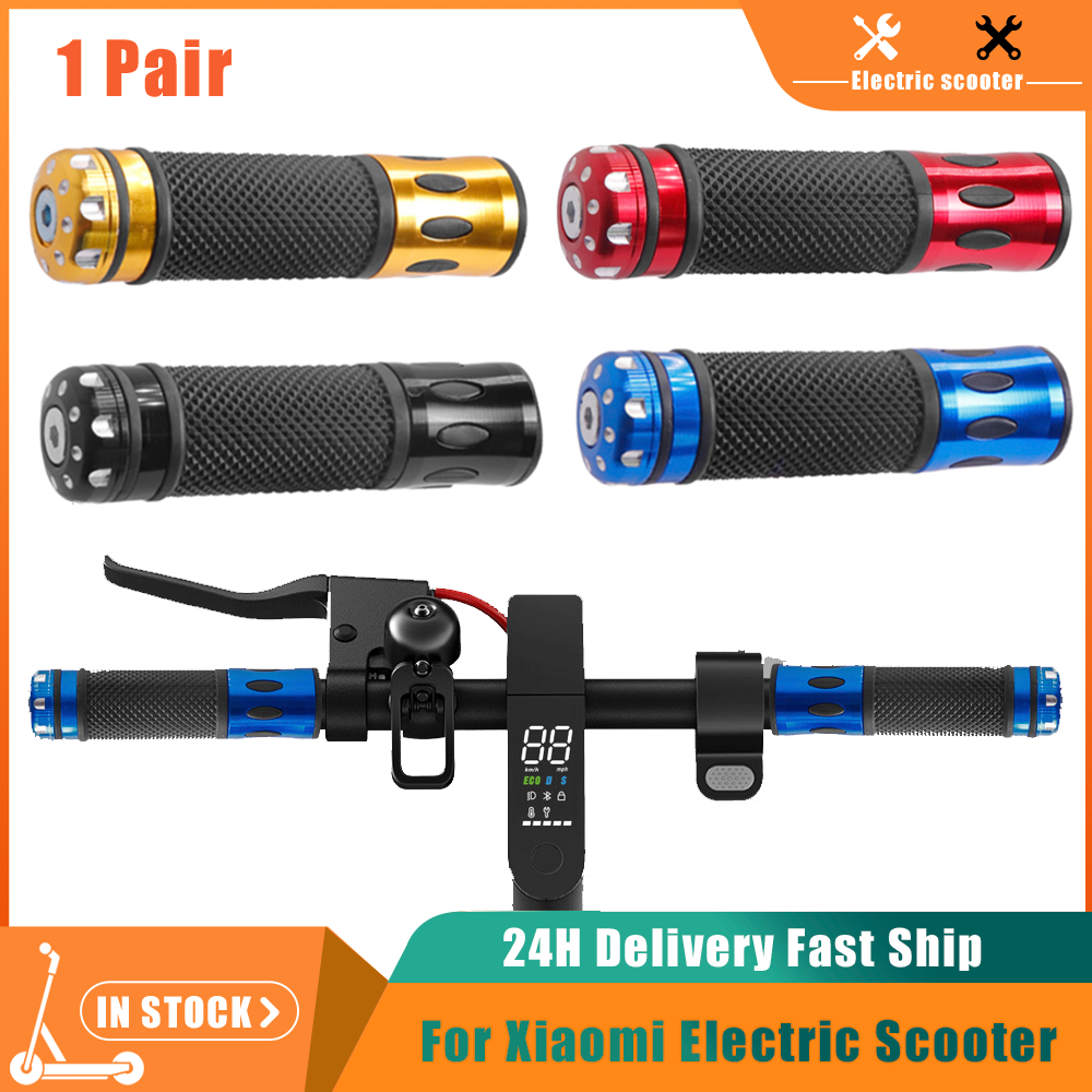 Electric Scooter Handlebar Aluminum Alloy + Non-slip Modifiction Accessories Handle Grips for M365 1S PRO Pro2 Part