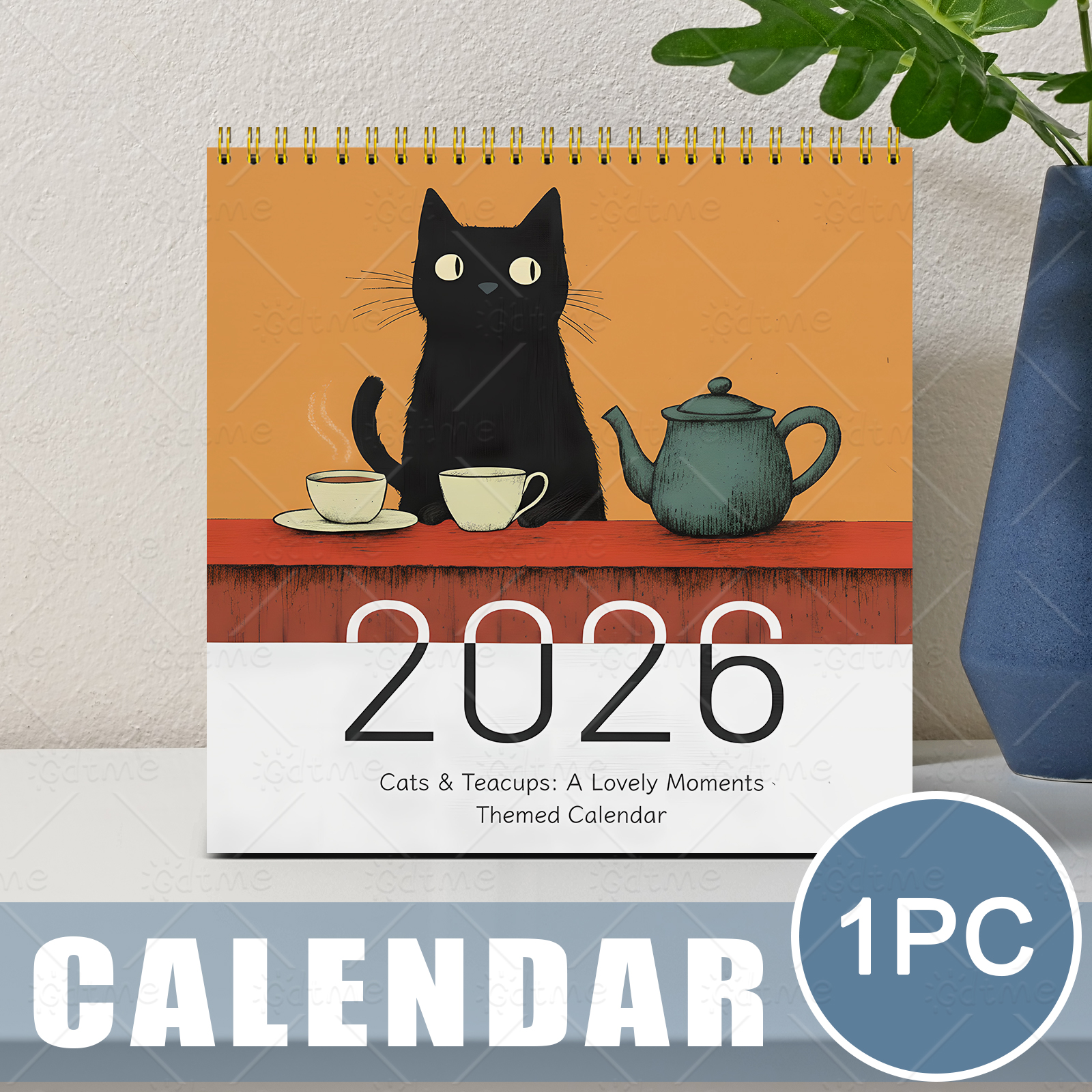 2026 Cat Calendar For Cat Lovers Funny Cats Calendar,Kitten Calendar 2026 Monthly Wall Hanging Calendars Cute Funny Cat Pet
