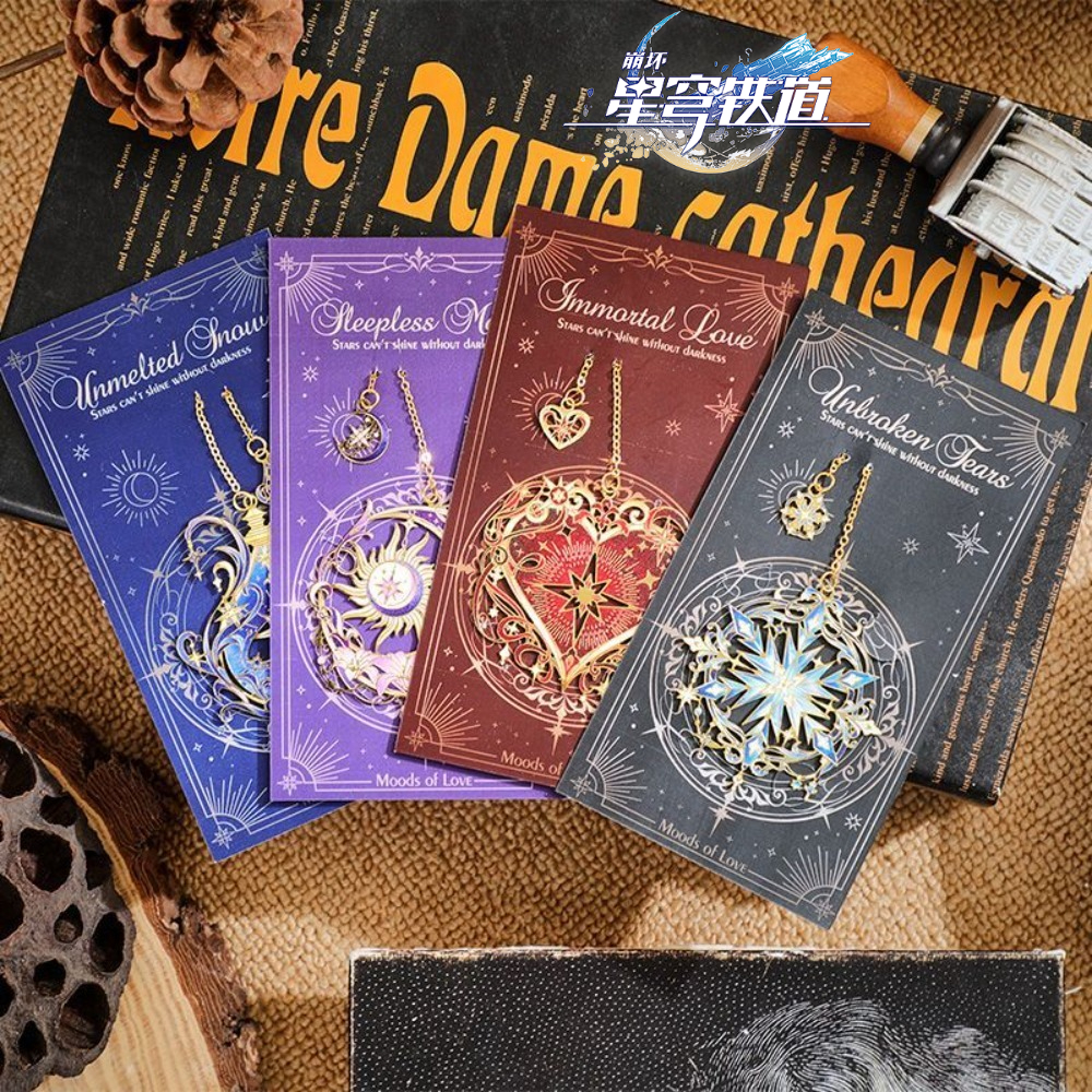 Honkai: Star Rail Game Merch Bookmark Dan Heng Trailblazer Jing Yuan Aventurine Decorative Pendant Birthday for Fan pen gpt
