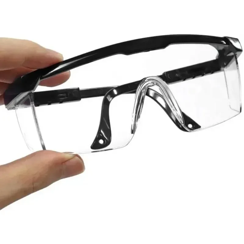 1/2PCS Anti-Splash Work Safety Glasses Eye Protecting Lab Goggles Protective Industrial Wind Dust Proof Goggles Cycling Glasses