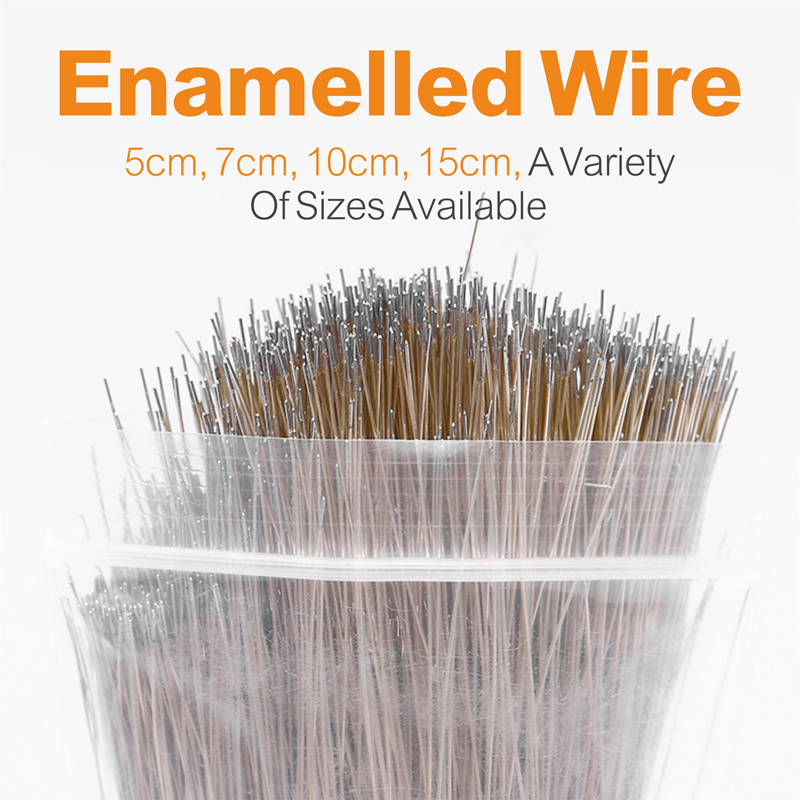 Silver or Black Color Enameled wire 5/7/10/15cm LED Neon Light Welding Wire Middle Connector For 12V24V Neon Lamp Soldering