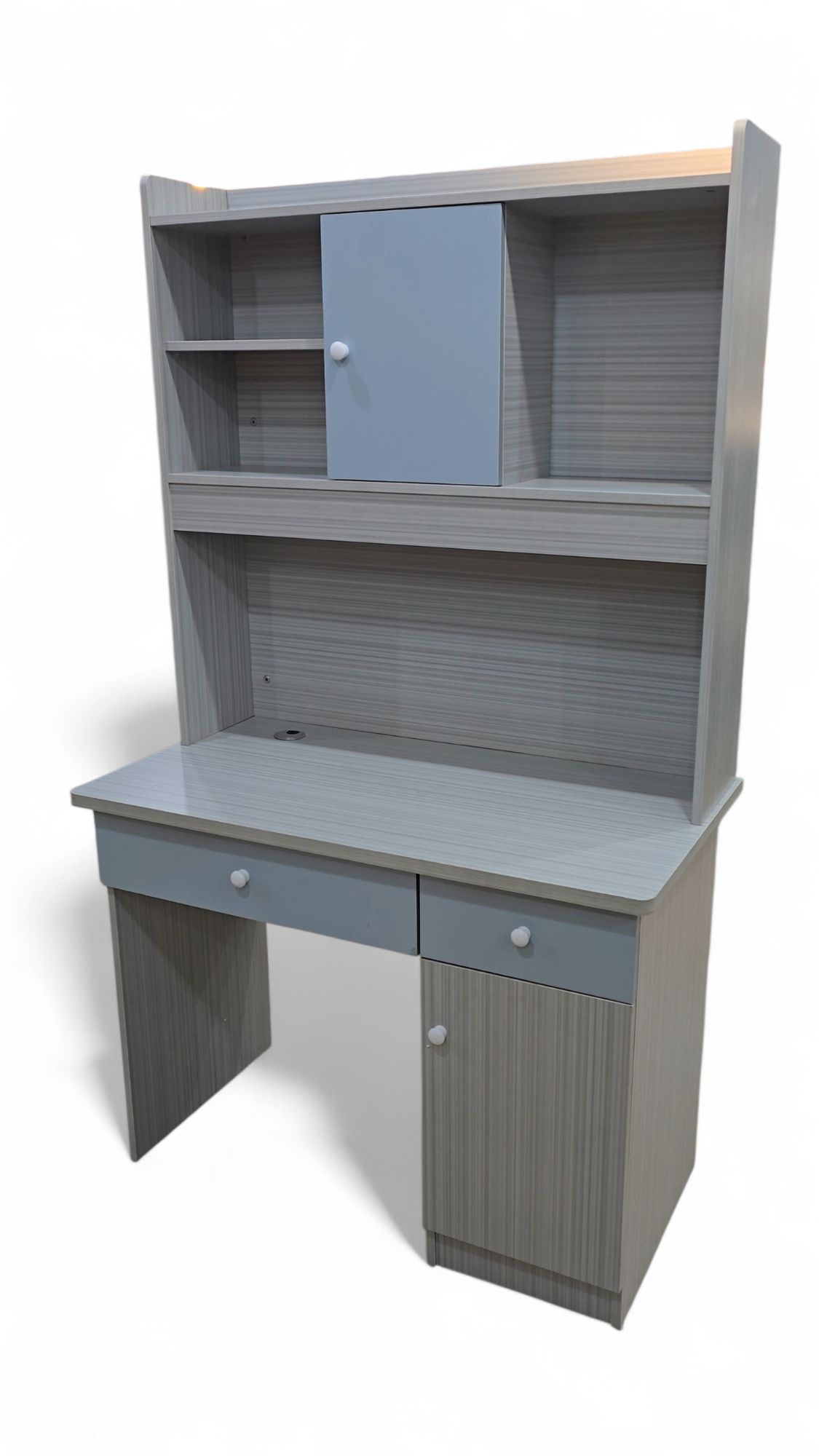 1 meter Study Desk with Upper Shelf Rack