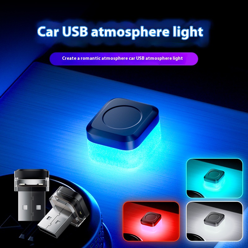 USB Car Interior Ambient Atmosphere Light LED Signal Lights Auto Reading Lamp Decorations Night Emergency Lights IP67 Waterproof