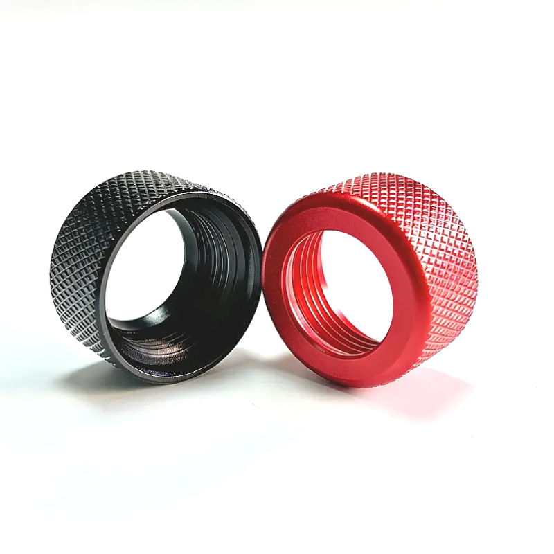Aluminum Alloy Fastener Tightening Nut 17mm Ballhead Universal Conversion Interface Mobile Phone Ball Head Metal Adjustment Nut
