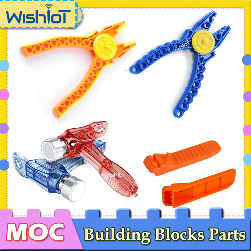 Disassembly Tools Moc Building Blocks Parts Pliers Clip Remover Tongs Hammer Tool Technology Bricks DIY Accessories
