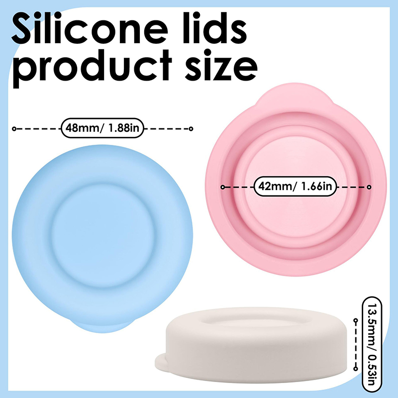 1Pc Reusable Silicone Glass Bottle Cap: Leak-Proof Lid - For Brew, Soft Drinks, Soda &