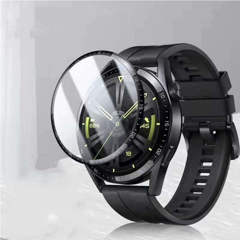 3D Curved Edge HD Screen Protector Film for Huawei Honor GS3 Smartwatch Coverage Clear Cover Films Watch Accessorie