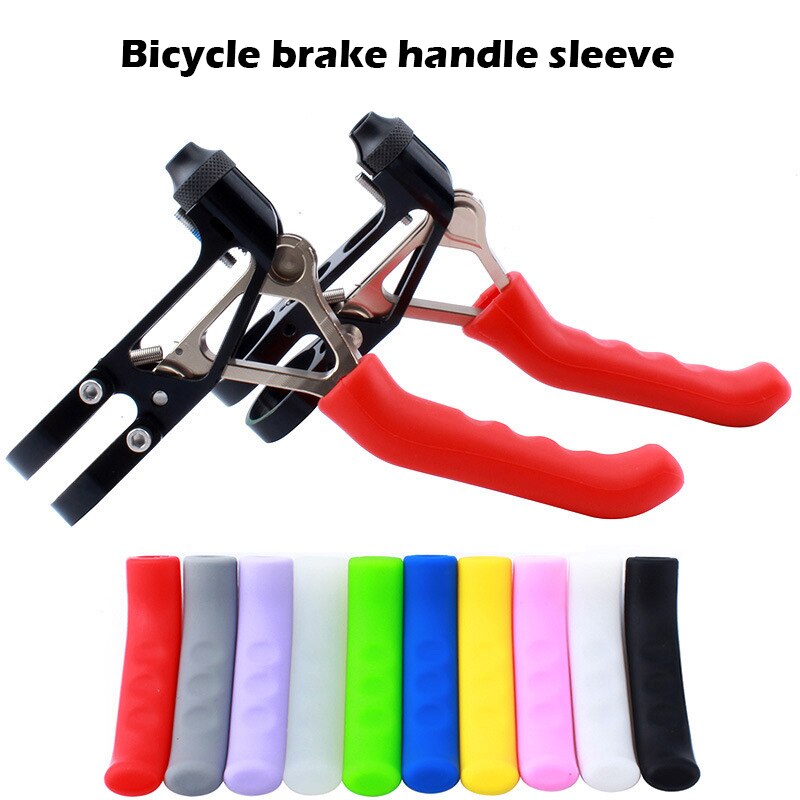 Bicycle RISK Silicone Brake Lever Cover Protector Brake Handle Cover Mountain Road Bike Protection Sleeve Cycling Accessories
