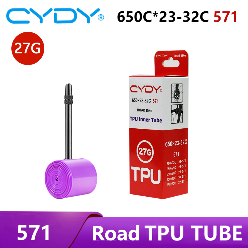 CYDY Road Bicycle TPU Inner Tube 700x18C 23C 25C 28C 30C 32C Camera Tyre Night Fluorescence Valve Bike Tire Cycling Pneu Parts