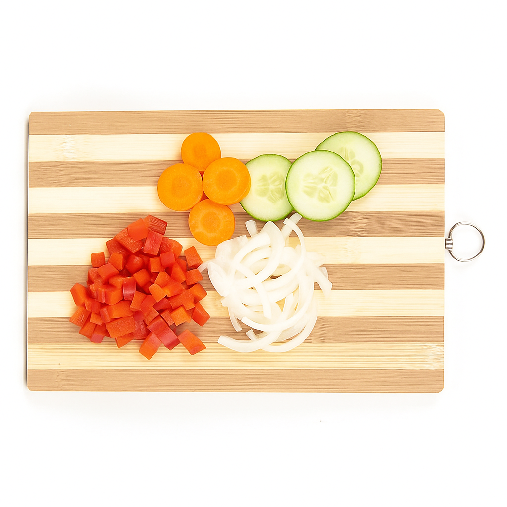 Organic Bamboo Chopping Cutting Wooden Board Extra Large