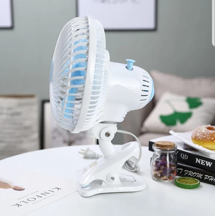 Student Dorm Room Small Fan Bed Mini Clip fan Mute Household Electric Fan Bedside Office Desktop Fan
