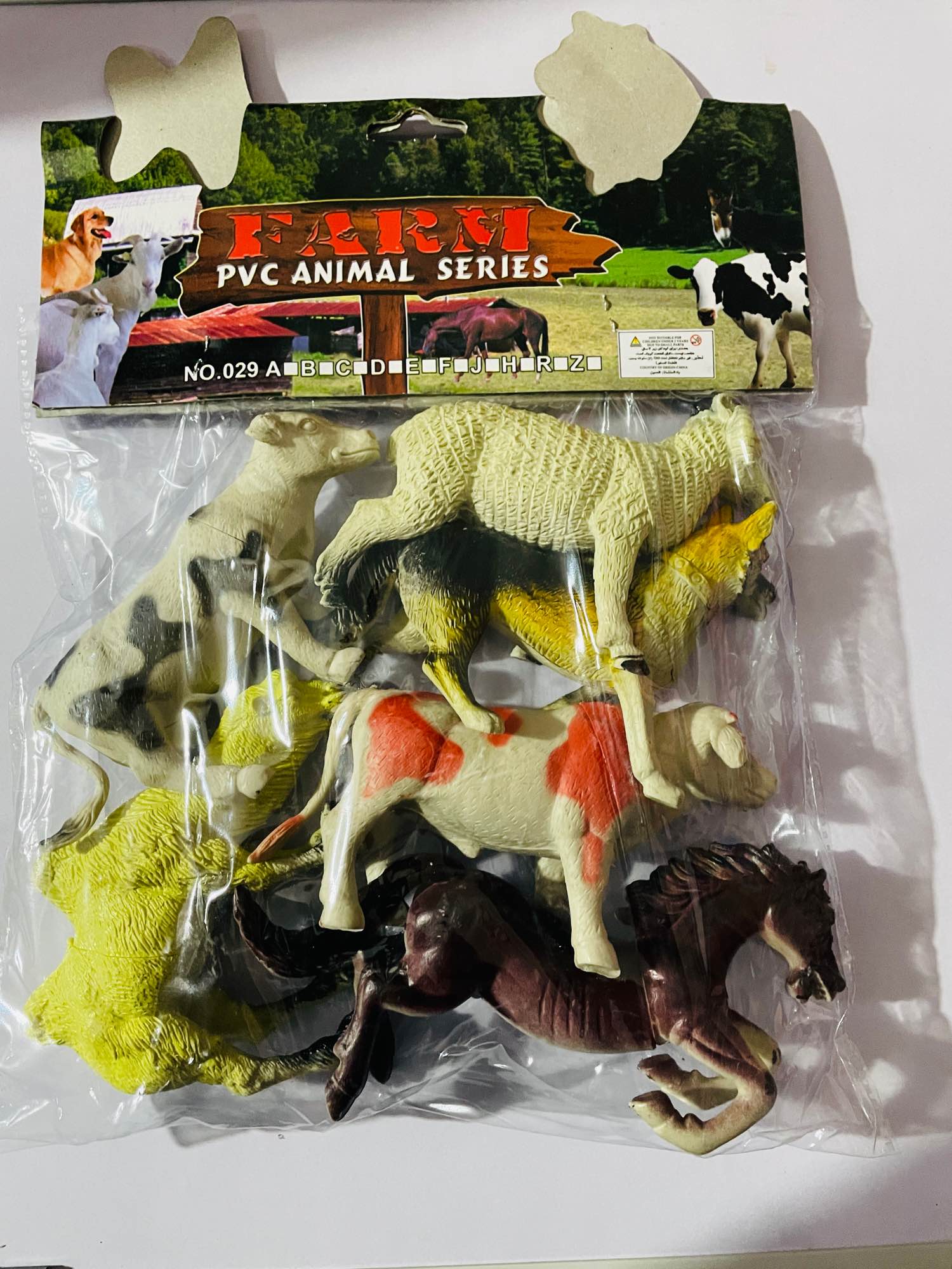 Domestic Farm Animal Set Of 6 Pcs ( Adult Big Size)
