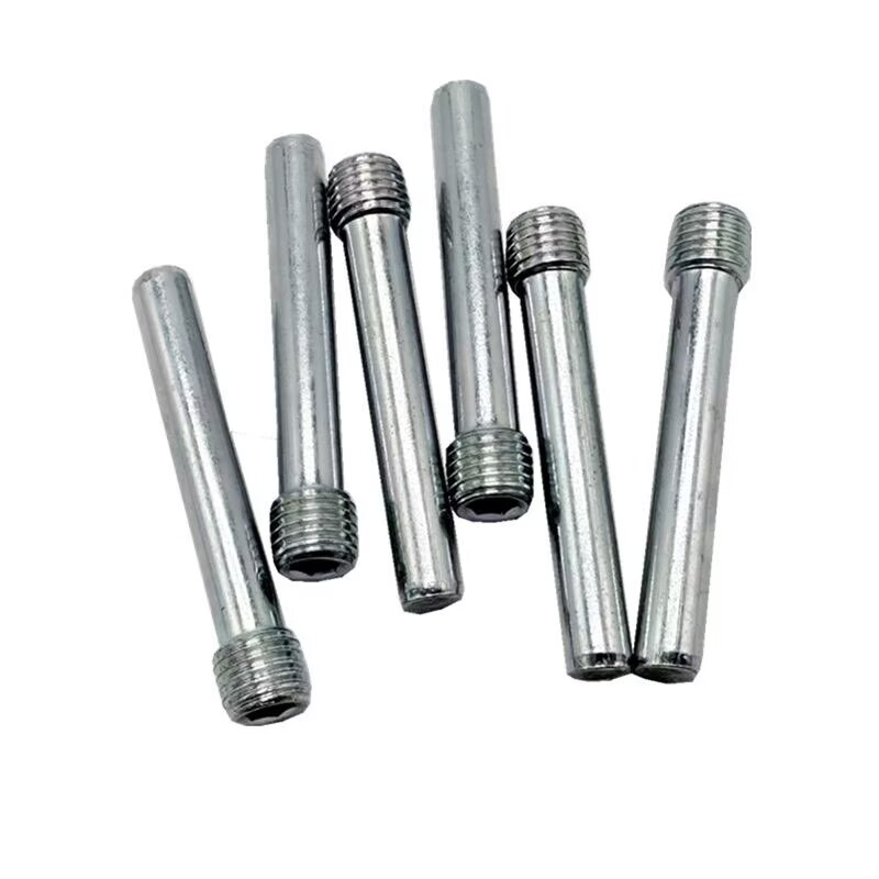 Silver Motorcycle Lower Pump Disc Brake Pad Fixing Screw M8 M10 M7 Hexagonal Guide Bolt Guide Pin LS07 1PCS