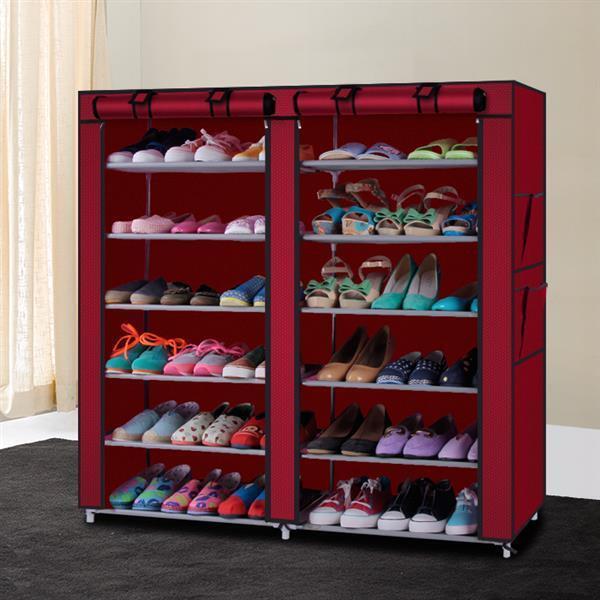 Double Cabinet Shoes Rack