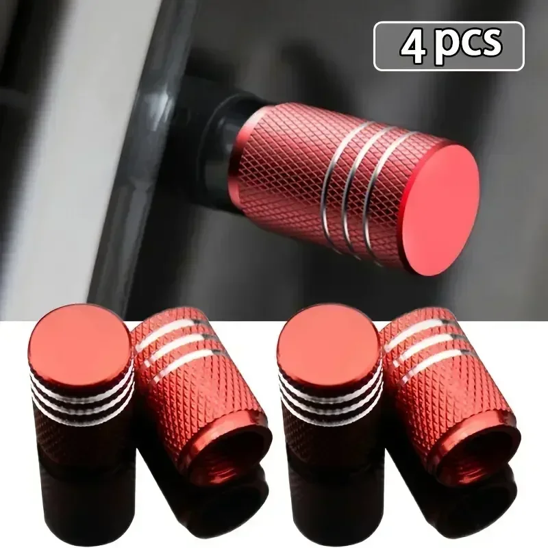 DSYCAR 4Pcs/Set Bear's Paw Tire Stem Valve Caps Aluminum Car Dustproof Caps Tire Wheel Stem Air Valve Caps New