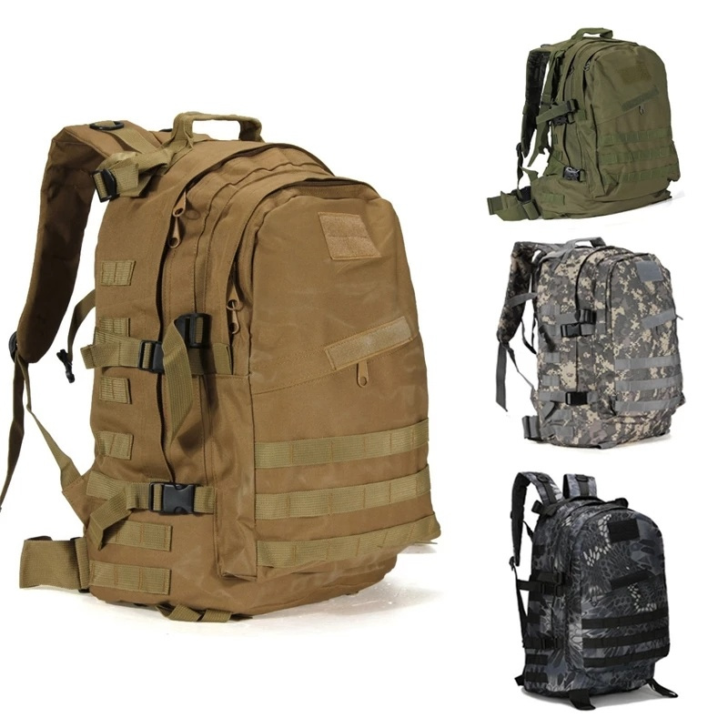 50L 3D Outdoor Sports Backpack Waterproof Hunting Climbing Hiking Bag Camping Fishing Trekking Travel Mochila Rucksack