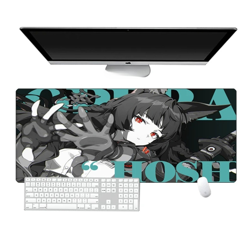Large Gaming Mouse Pad Multi-size Gamer Mat Abstract XL Computer Cushion Keyboard Desk Non-Slip Locking Edge Rug