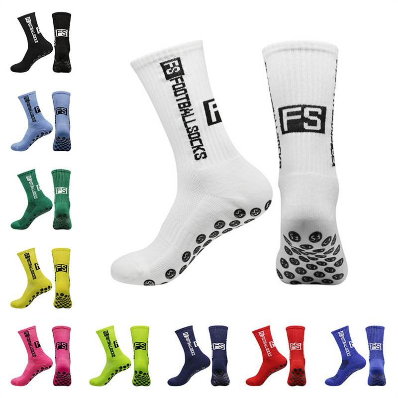 1 Pair, Men'S Football Socks, Thick Towel Socks, Anti Slip And Wear-Resistant Middle Tube