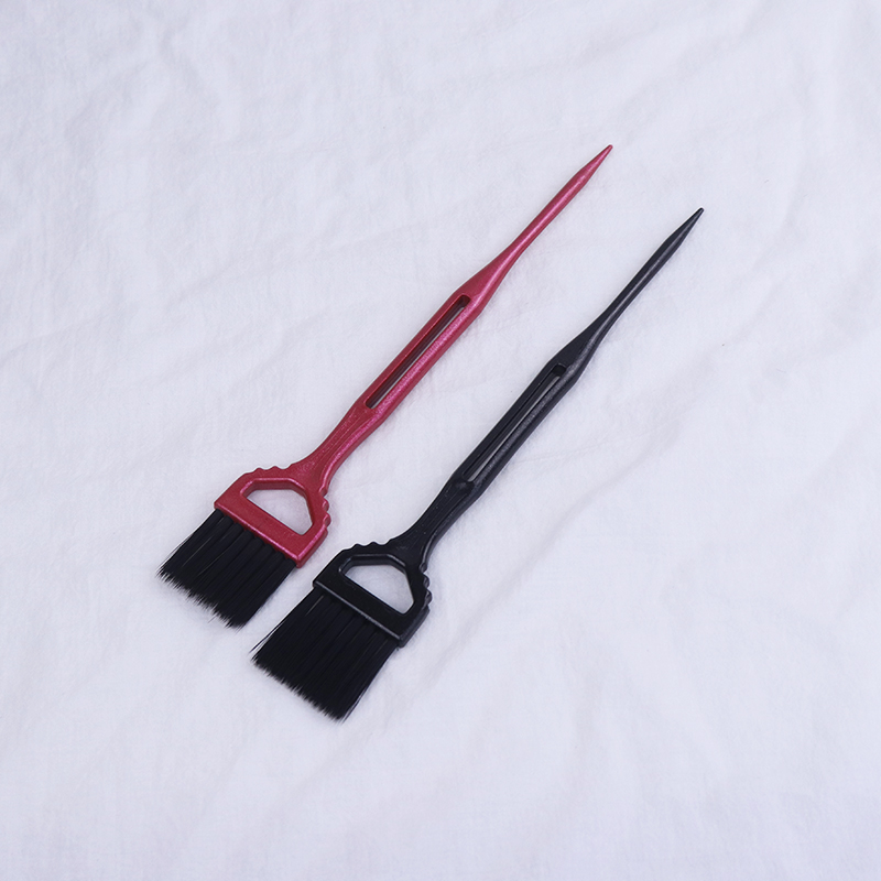 1pc Plastic Thickened Heat-Resistant Hair Dye Brush Cleaning Hairdresser DIY Hair Dye Accessories, Special for Real Hair