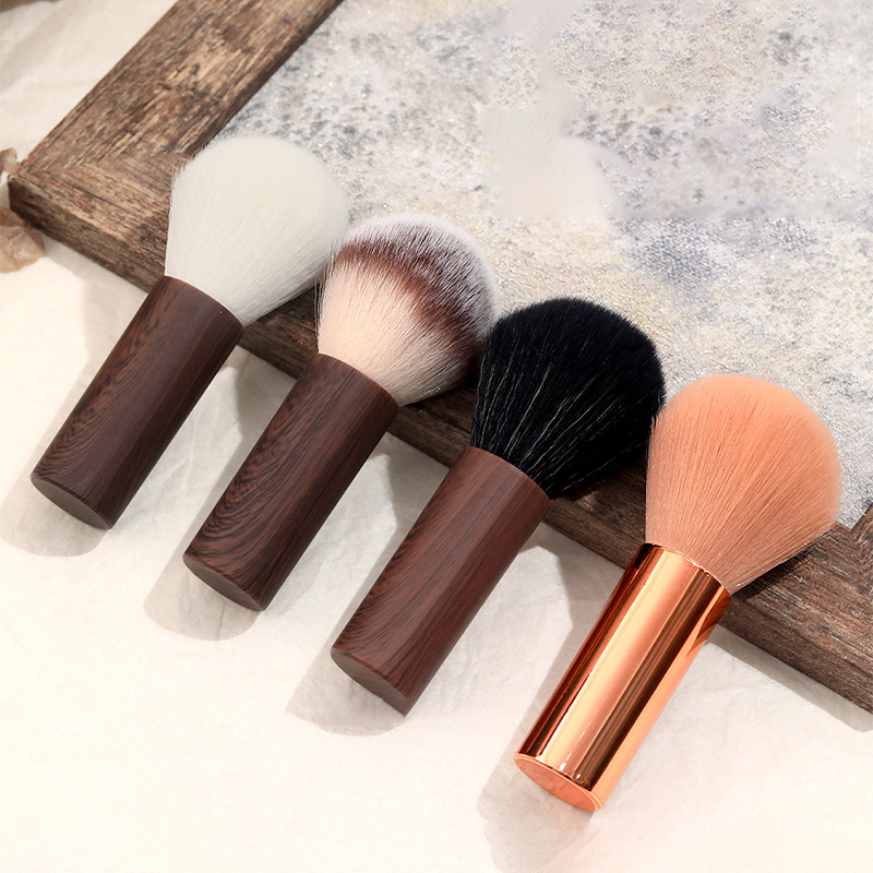 1PC Soft Bristle Wooden Handle Nail Dust Brush Professional Nail Powder Remover Salon Home Manicure Cleaning Accessory