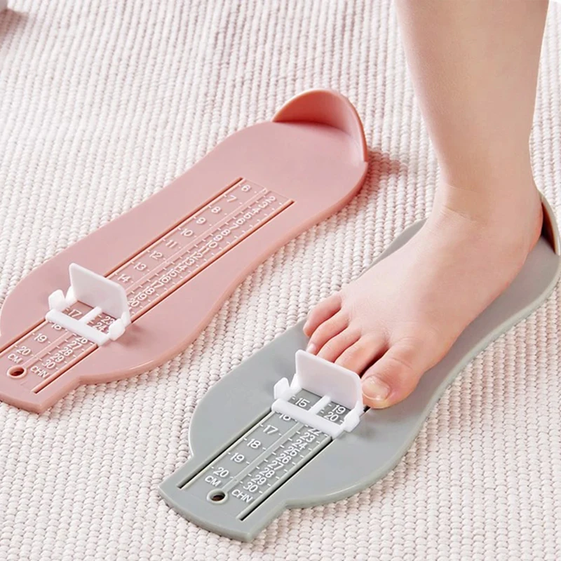 1PC Kids Toddler Foot Measure Gauge Shoes Size Measuring Ruler Tool Baby Boy Girl Children's Foot Length Measuring Ruler Fitting