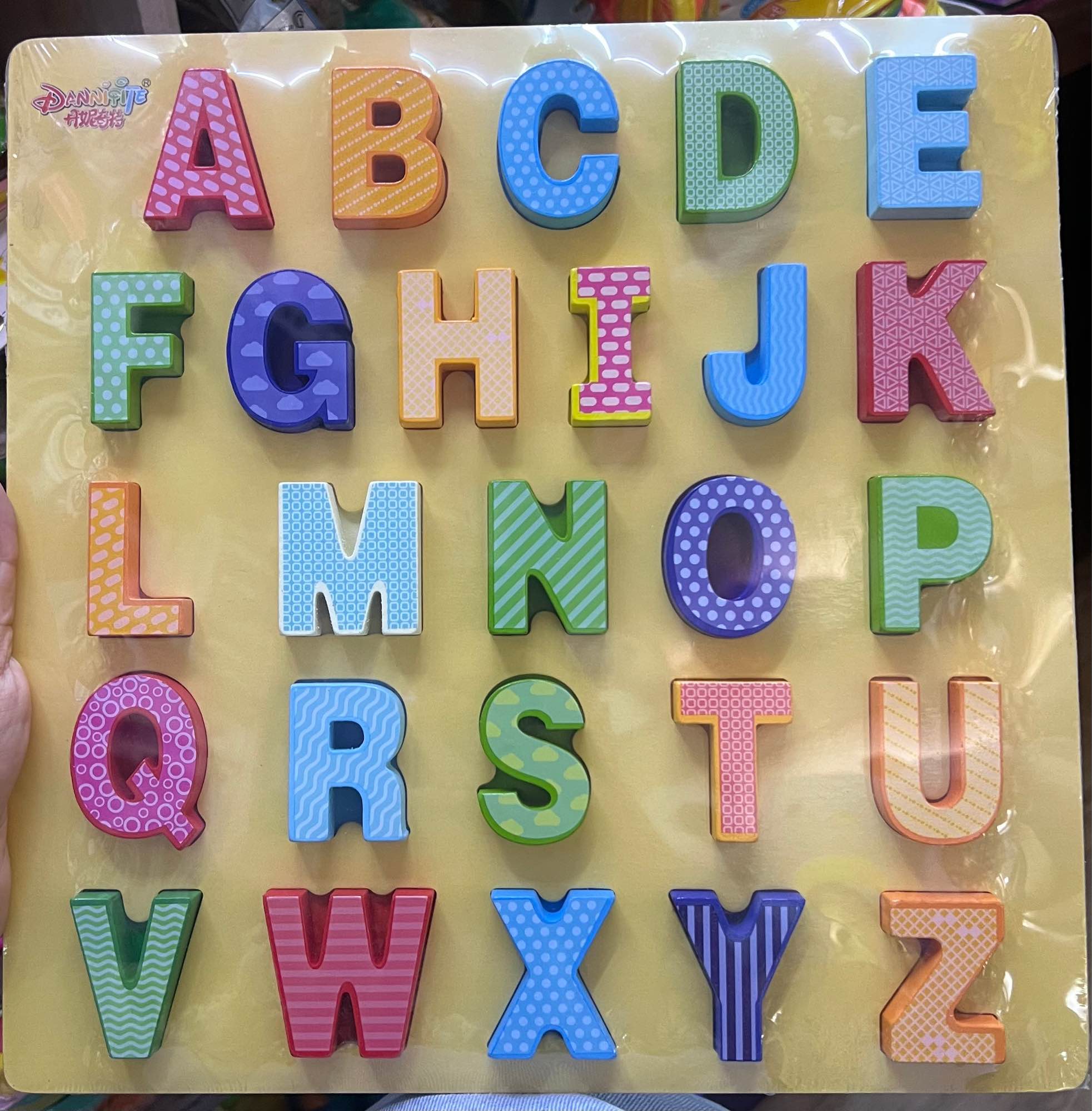 ABC 3D Wooden Educational Board - Best Quality