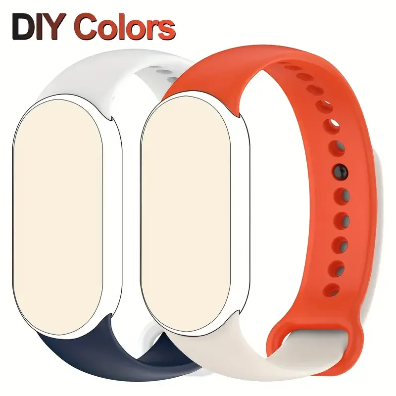 NEW Sport Watch band For Xiaomi Mi band 10-NFC Strap Replacement miband10 Bracelet waterproof silicone mi band 9-8 Accessories