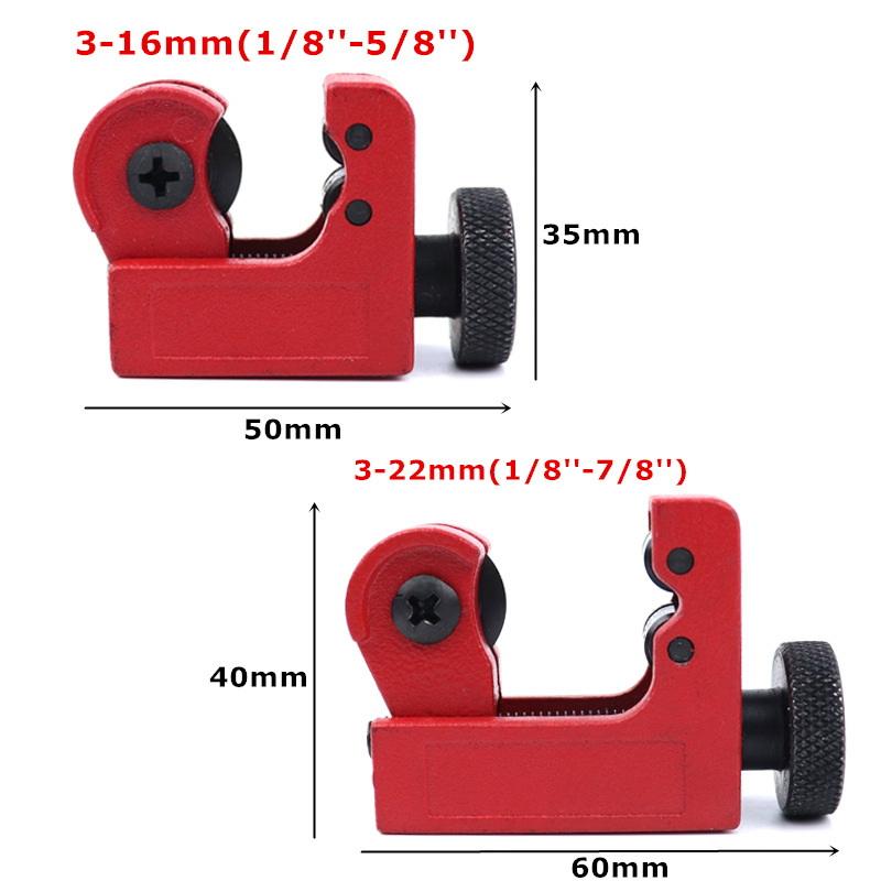NEW CT-127 Cutter 1/8" To 5/8" Mini Tube Pipe Cutter Mini Copper Aluminum Iron Metal Thickness Tube Tubing Slice Cutter Knife